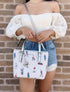 Michael Kors Jet Set XS Carryall Tote Crossbody Bright White MK Girls Michael Kors Handbags & Purses